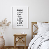 Een kamer zonder boeken, Marcus Tullius Cicero Quo Poster