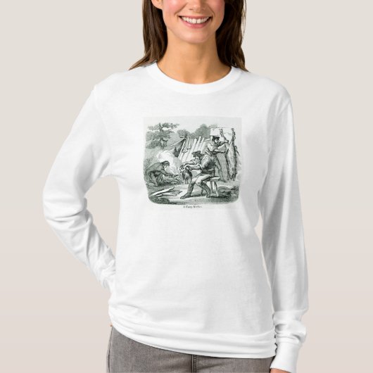 Een kamp Kitchen, 1856 T-shirt (Voorkant)