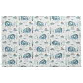 Een kampeerplaats-invasie! stof (Fat Quarter)