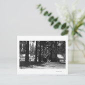 Een kampeerscène briefkaart (Staand voorkant)