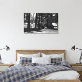 Een kampeerscène canvas afdruk (Insitu (Slaapkamer))