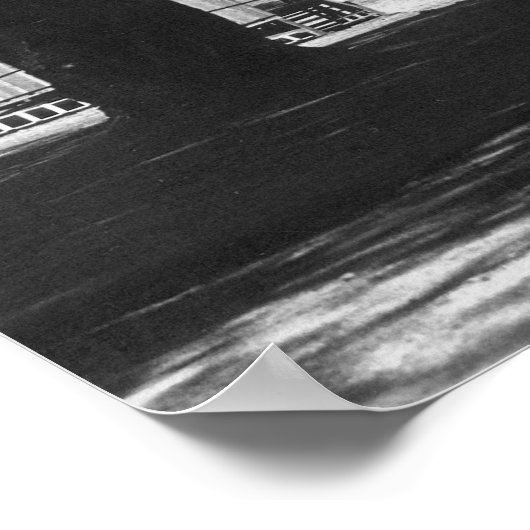 Een kampeerscène poster (Hoek)