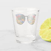Een kampeervakantie shot glas (Achterkant)