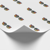 Een kampeerventure cadeaupapier (Hoek)