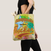 Een Kampioen Leraar Tote Bag (Dichtbij)