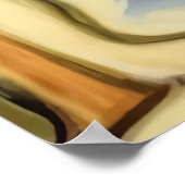 Een kangoeroe met zonnebrillen | AI Art Poster (Hoek)