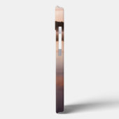 Een kano rust op de oever van Pawtuckaway Lake Case-Mate iPhone Case (Achterkant / Links)
