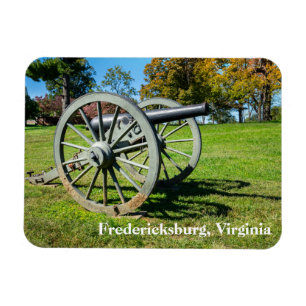 Een kanon op het slagveld Fredericksburg Magneet