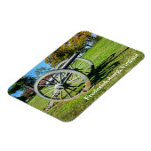 Een kanon op het slagveld Fredericksburg Magneet (Linkerzijde)