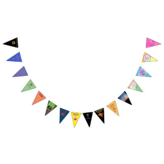 Eén kant-en-klare, enkelvoudige en krachtige vlaggetjes