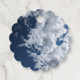 Een kant van de wolken bedankjes labels