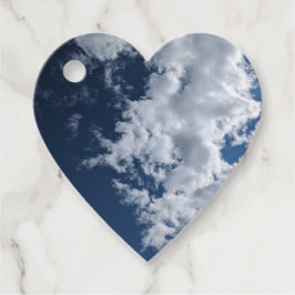 Een kant van de wolken bedankjes labels