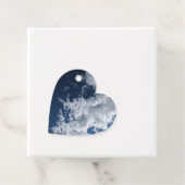 Een kant van de wolken bedankjes labels (In situ)