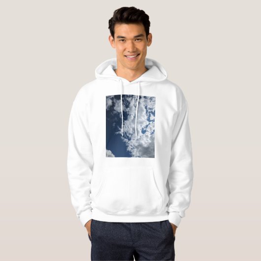 Een kant van de wolken hoodie (Voorkant volledig)