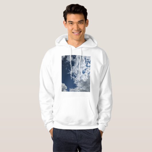 Een kant van de wolken hoodie (Voorkant volledig)