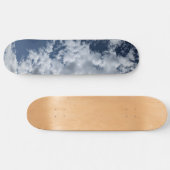 Een kant van wolken persoonlijk skateboard (Horizontaal)