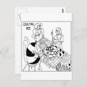 Een kantelbijen briefkaart (Voorkant / Achterkant)