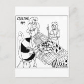 Een kantelbijen briefkaart (Voorkant)