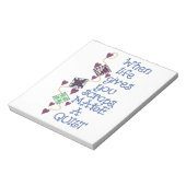 Een kanteltje maken notitieblok (Linkerzijde)