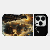 Een kapiteins afscheid iPhone hoesje (Achterkant horizontaal)
