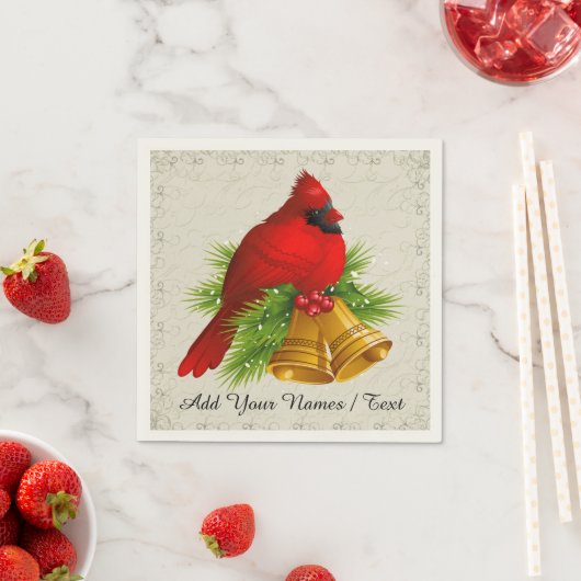 Een kardinaal Elegant servet - SRF (Insitu)