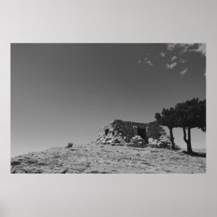 "Een kasteel op Sandia" Poster