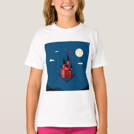 Een kasteel tussen hemel en aarde t-shirt