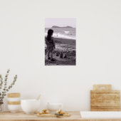 Een kasteel van het zee poster (Keuken)