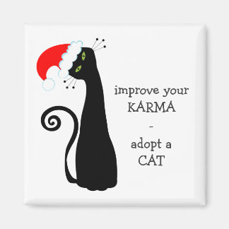 Een kat aannemen magneet