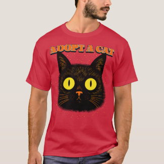 Een kat aannemen t-shirt