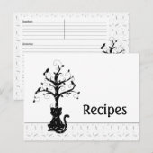 Een Kat-beeldschermkaart Briefkaart (Voorkant / Achterkant)