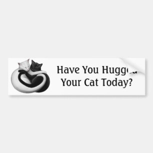 Een kat-Bumpersticker Bumpersticker