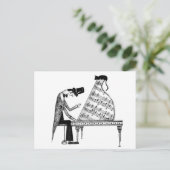 Een kat genaamd Sonata Briefkaart (Staand voorkant)