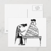 Een kat genaamd Sonata Briefkaart (Voorkant / Achterkant)