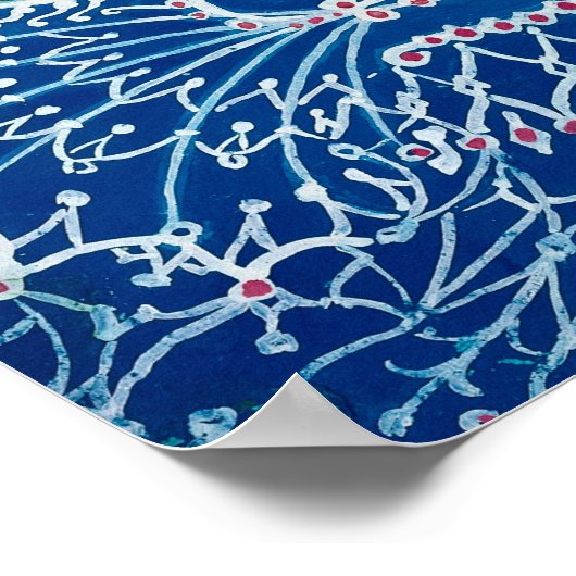 Een kat in een gotische stijl, van Louis Wain Poster (Hoek)