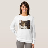 Een kat is slechts een Kind met een kat T-shirt (Voorkant volledig)