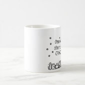 Eén kat kort van gekke cadeautjes koffiemok (Center)