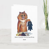 Één Kat leidt tot Een andere Kaart van de Kat (Achterkant)