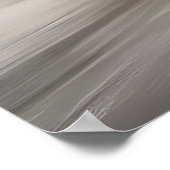 Een kat met een bril die in een auto rijdt... poster (Hoek)