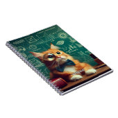 Een kat met een monocle II Notitieboek (Rechterzijde)