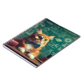 Een kat met een monocle II Notitieboek (Linkerzijde)