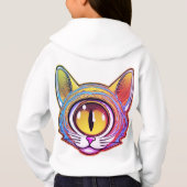 Een kat met gele ogen (Achterkant)
