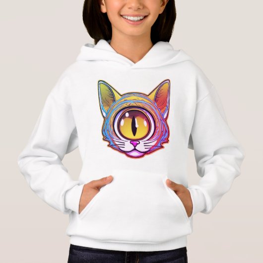 Een kat met gele ogen (Voorkant)