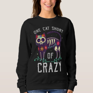 Een kat tekort van Crazy Evil Cat Nu Gothic Occult Trui