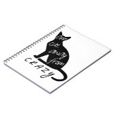 Een kat weg van CRAZY Notitieboek (Linkerzijde)