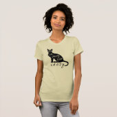 Een kat weg van CRAZY T-shirt (Voorkant volledig)