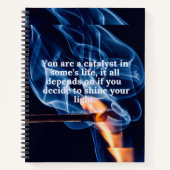 Een katalysatornotebook notitieboek (Voorkant)