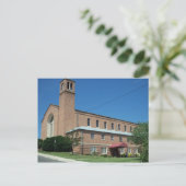 Een katholieke kerk briefkaart (Staand voorkant)