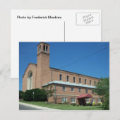 Een katholieke kerk briefkaart (Voorkant / Achterkant)