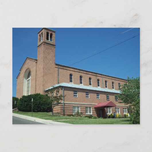 Een katholieke kerk briefkaart (Voorkant)
